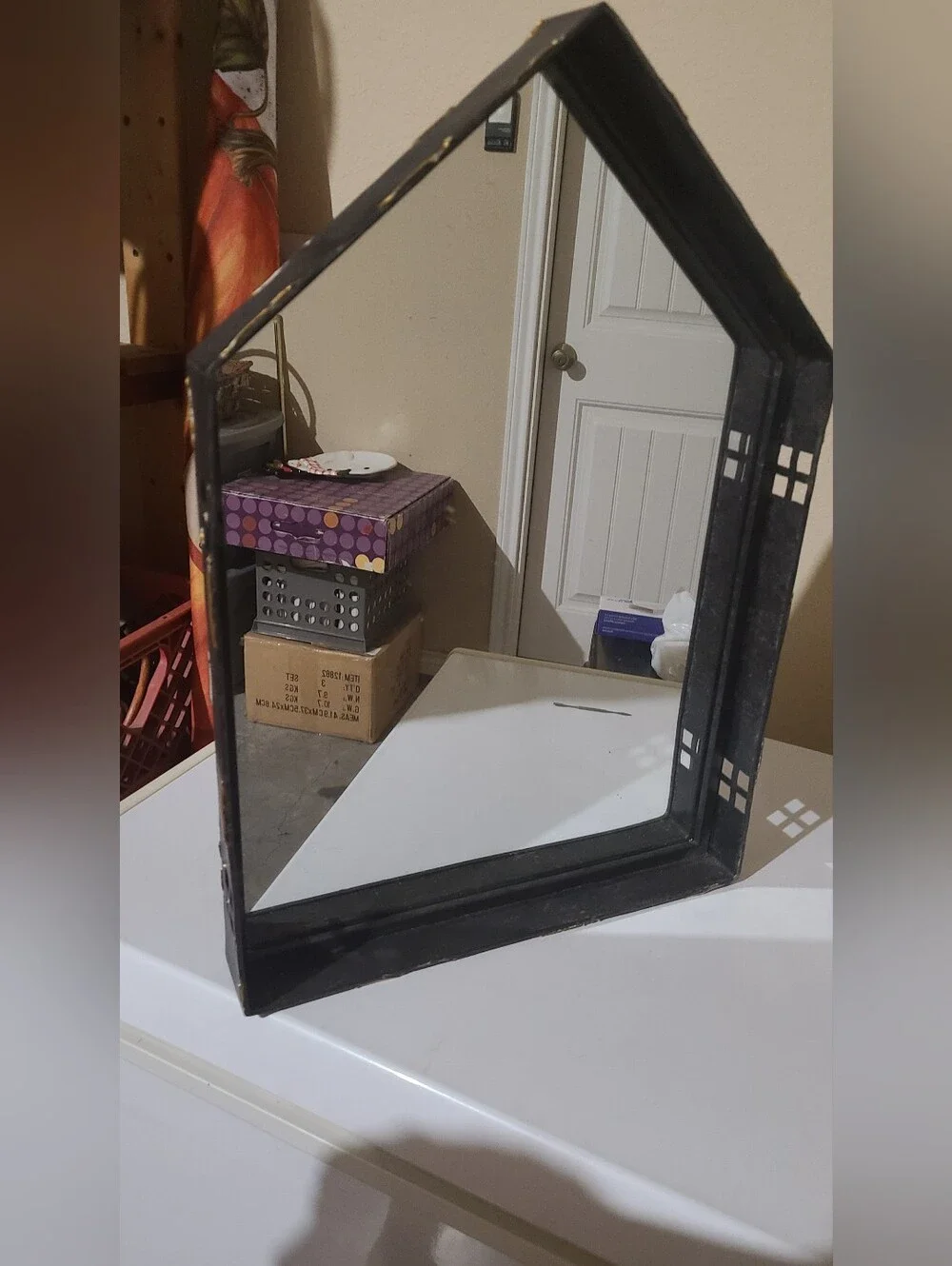 Black Decorative Wall Mirror - Home Wall Decor